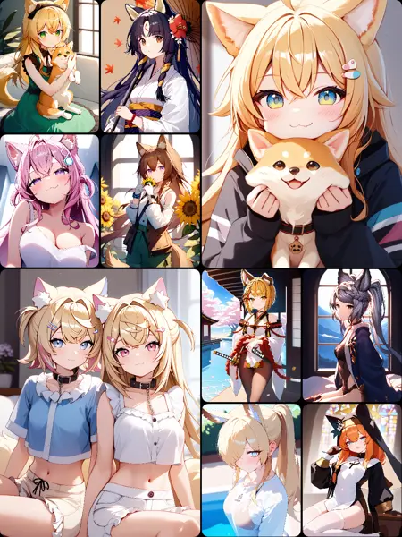 Dog Girl Concepts - 犬娘