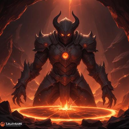 a close up of a doom eternal on a red  cave molten lava, doom eternal concept art, montreal habs ,micro details, mortal kombat 11, in style of col price, 3/4 front view, by Jaime Colson, featured on amiami vice, ultra realistic, ultra wide angle, zenith view, pincushion lens  close up of a doom eternal on a red  cave molten lava, doom eternal concept art, montreal habs ,micro details, mortal kombat 11, in style of col price, 3/4 front view, by Jaime Colson, featured on amiami vice, trending on artstation