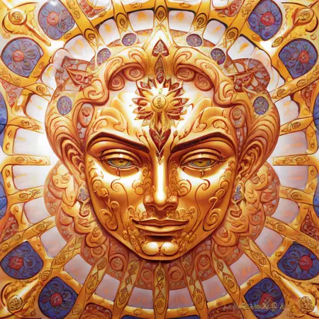 Alex Grey style art (SD 1.5)