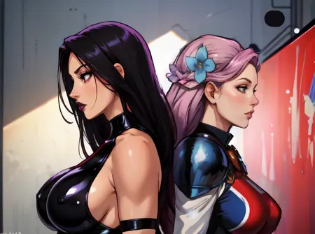 Psylocke/Betsy, Captain Britain (X-Men) LoRA