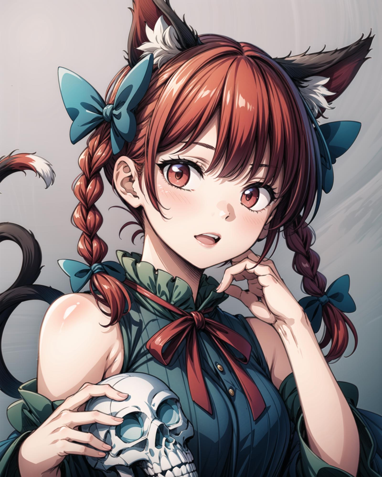 kaenbyou rin (touhou) 火焰猫燐 东方project image by Imperishable_NEET