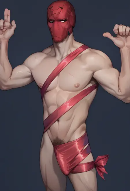 [Concept] Something something Jason Todd in this - Naked Ribbon Wrap Men - PDXL/ILXL