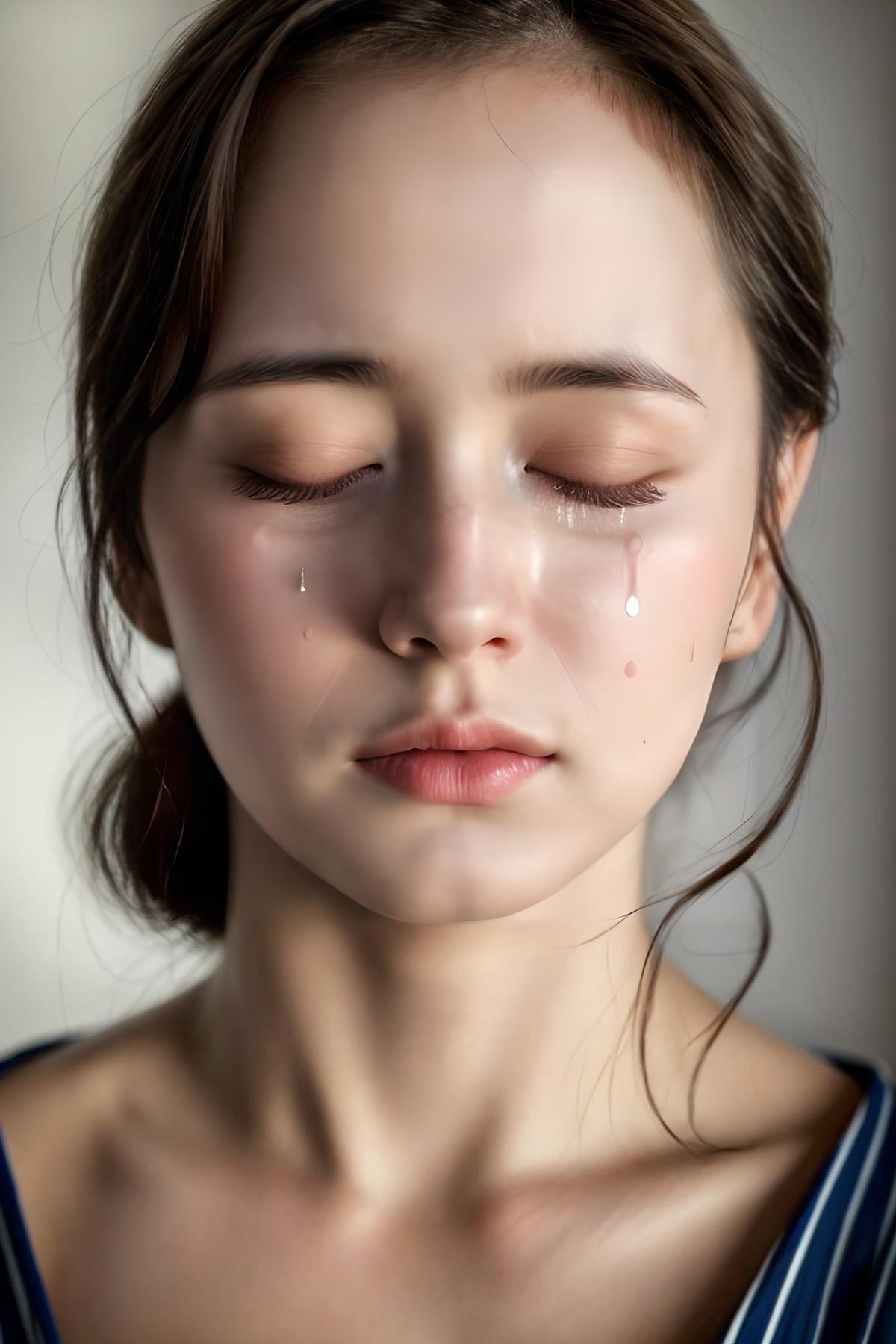 TQ - Realistic Crying | Style LoRA image by TracQuoc