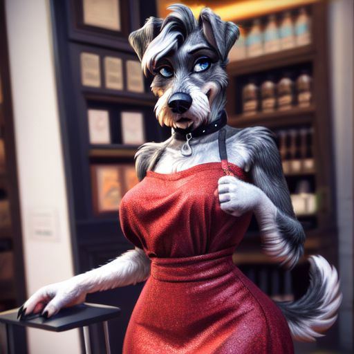 Schnauzer Dog (Anthro) image by BublesExplosion