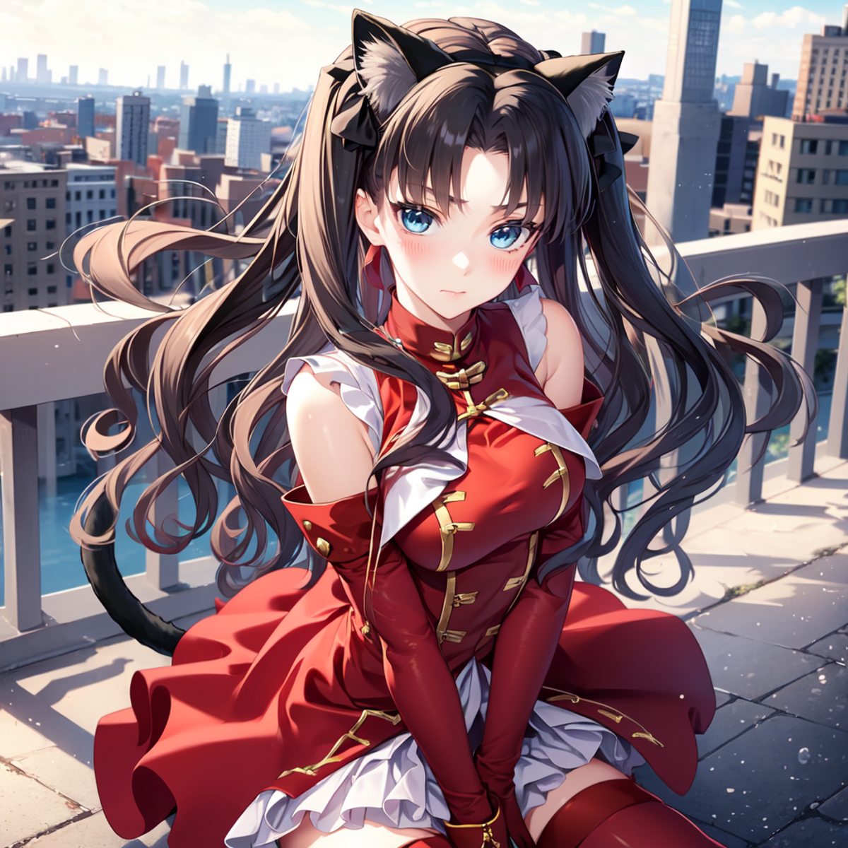 Tohsaka Rin, Fate/stay night: Unlimited Blade Works - v1.0, Stable  Diffusion LoRA