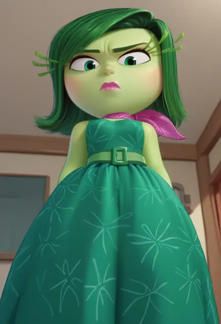 Disgust / Inside Out / (NSFW/SFW) SDXL LORA PONY