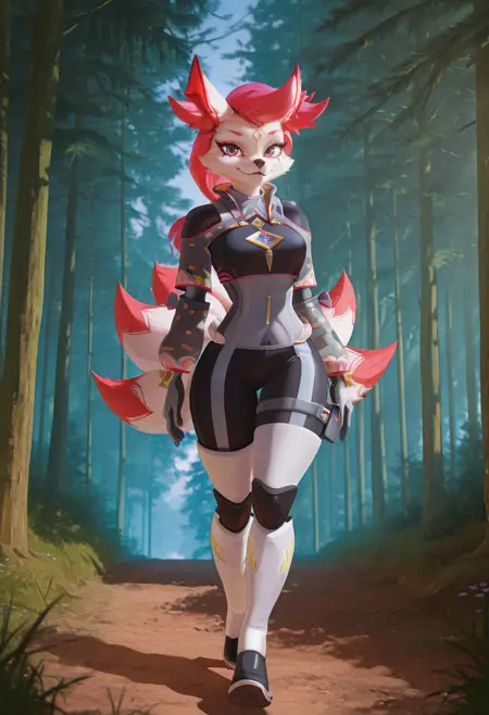 Kimiko Five Tails (Fortnite) - [Furry]