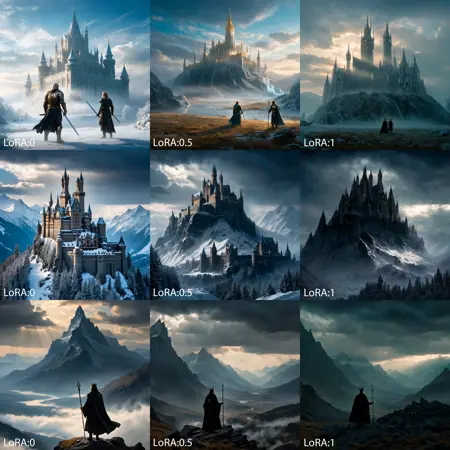 Lord of The Rings Landscapes (SDXL)