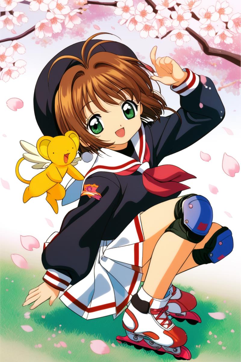 [XL] CLAMP 《Card Captor Sakura(Animation version)》/《魔卡少女樱(动画版)》 木之本樱/大道世知世- Artist Style image by Yumakono