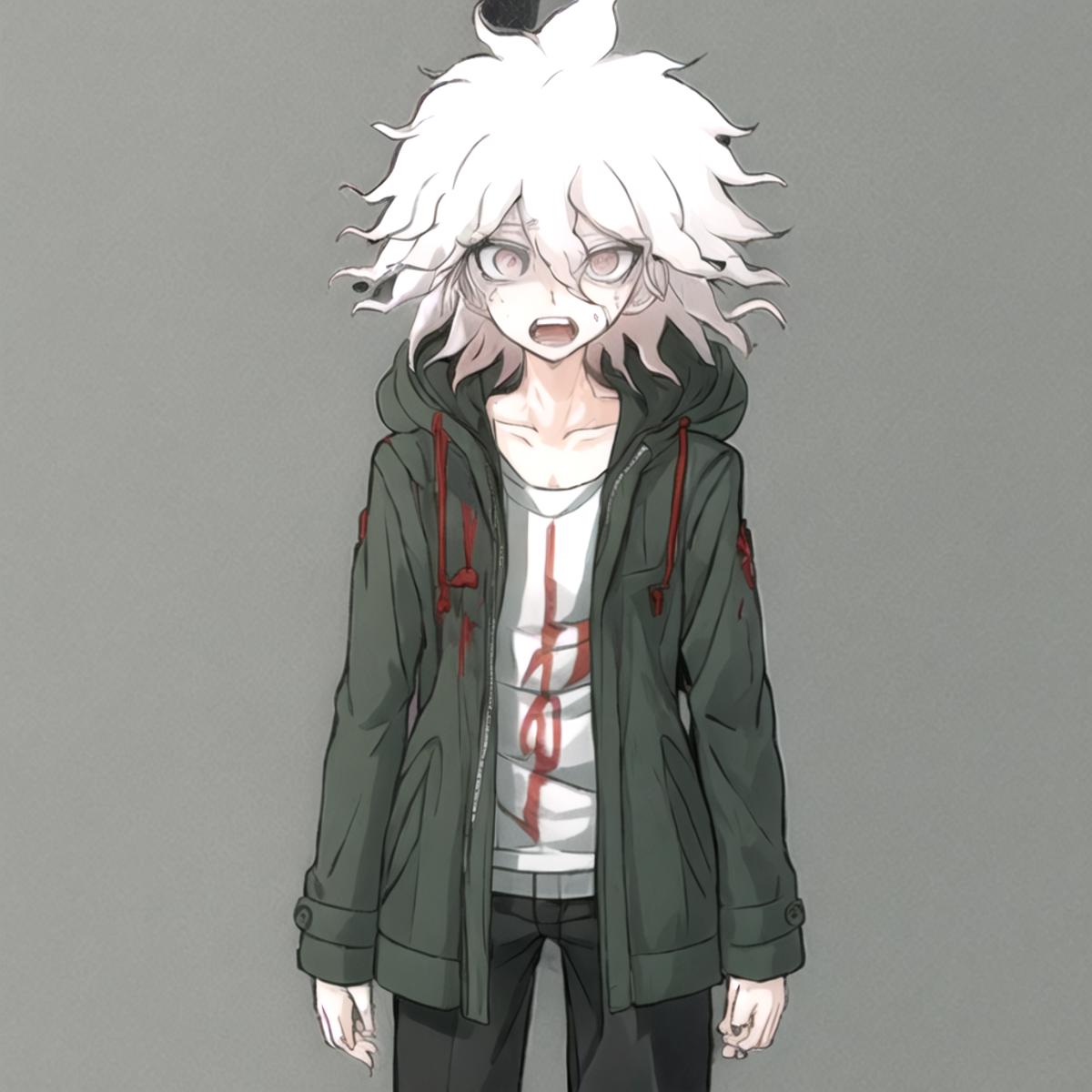 Danganronpa - Nagito Komaeda Sprite image by bendeguzvaradi