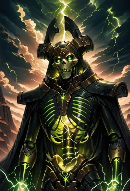 Necron Lord (Warhammer 40K) [Illustrious & SD1.5]