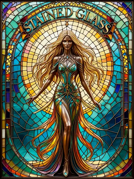Stained Glass and Metal - CE