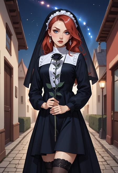 ⸸̷S̷I̷N̷N̷E̷R̷⸸̷ Born Again | Short Gothic Dress PONY XL v1.0
