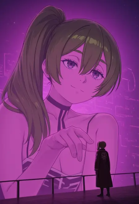 Concept: Blade Runner Hologram Girl