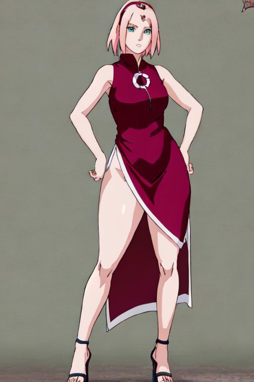 Haruno Sakura - Naruto - Character LORA image by imk217k387