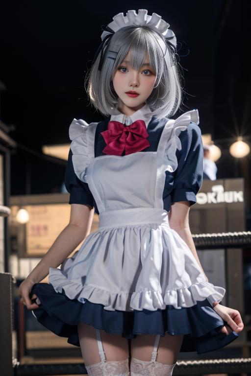 鸢一折纸 女仆装 tobiichi origami maid image by Thxx