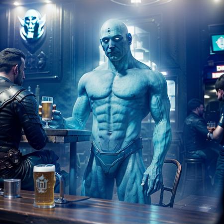 Dr Manhattan from "Watchmen" v1.0