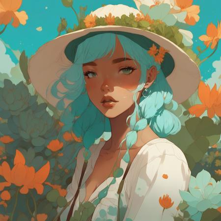 Surround By flowers XL V1