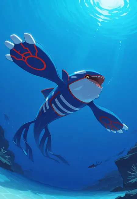 Kyogre (+Shiny) - Pokémon [IL] (Request)