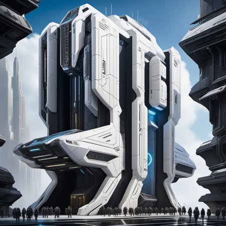 sci fi buildings