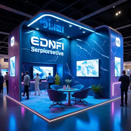 Exhibition Booth - Flux.1 D - V.4