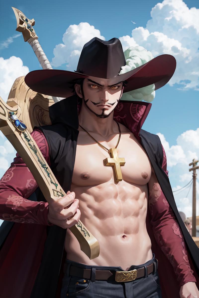 Dracule Mihawk | One Piece (anime character) | ownwaifu image by ownwaifu