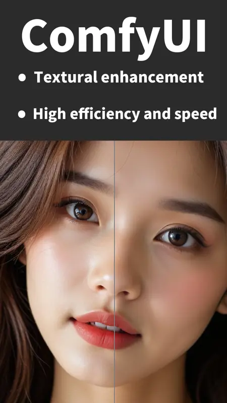 ComfyUI - Textural enhancement.