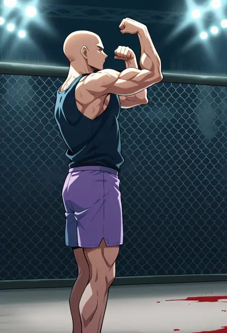 MMA Cage - wrestling ring octagon loRA (Background ) | fighting comic, Mixed fighting |