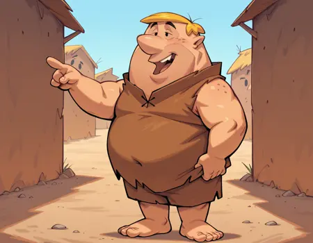Barney Rubble - The Flintstones ( Illustrious )