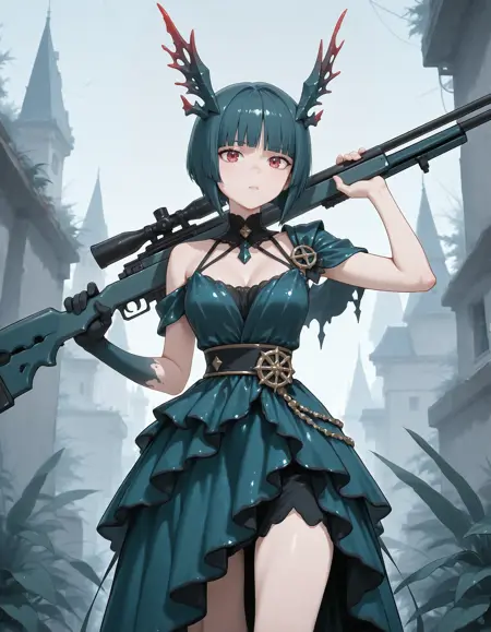 Weapon (Rifle) Shoulder Carry (Pose)