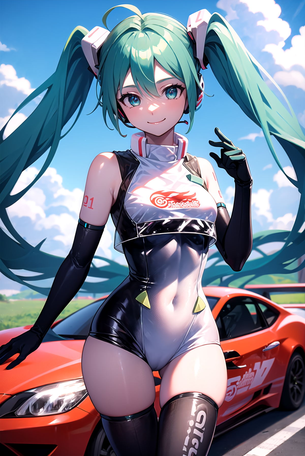 Hatsune Miku 初音ミク | 23 Outfits | Character Lora 9289 image by VR30_saparete