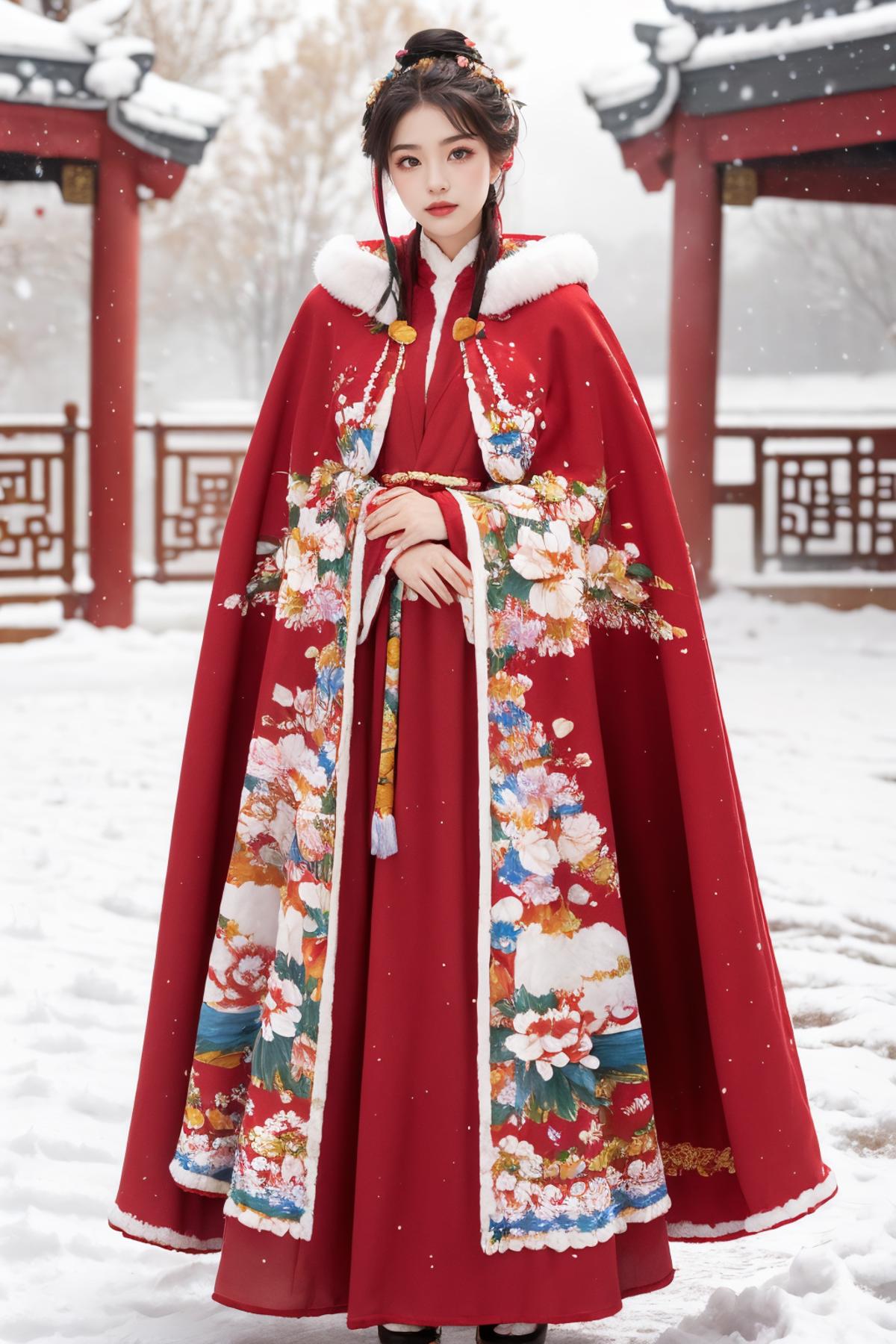 Winter Hanfu - Clothing LoRA image by TTvSita