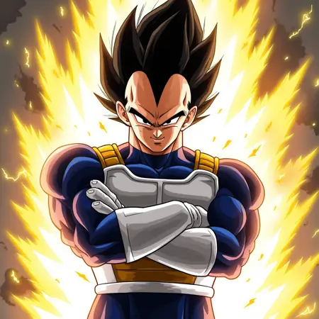 Vegeta - Dragon Ball Z - Flux LoRA