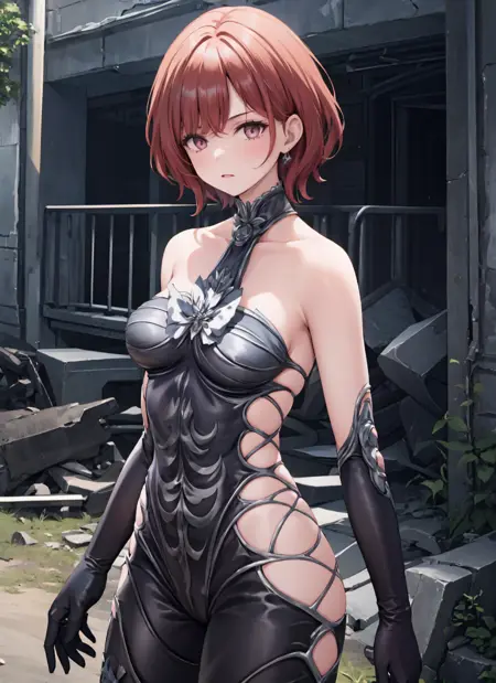 【Costume】FF14 Omega F Bodysuit