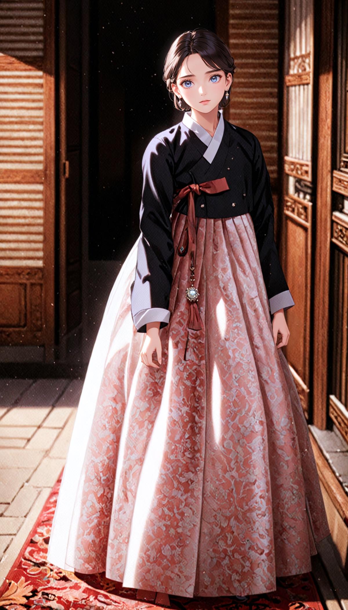 Hanbok_Woman_XL Korean traditional clothes image by rengokuKyoujurou