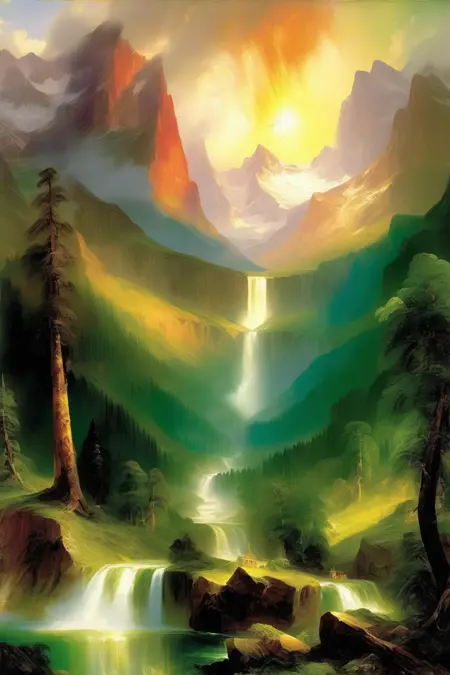 Thomas Moran Style