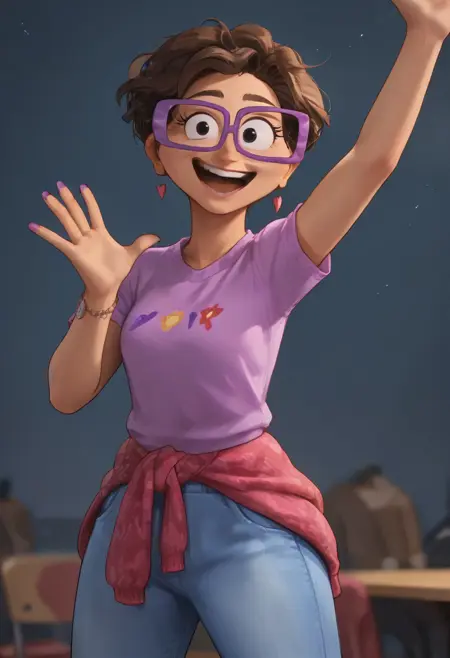 Character - Linda Mitchell (The Mitchells VS The Machines)