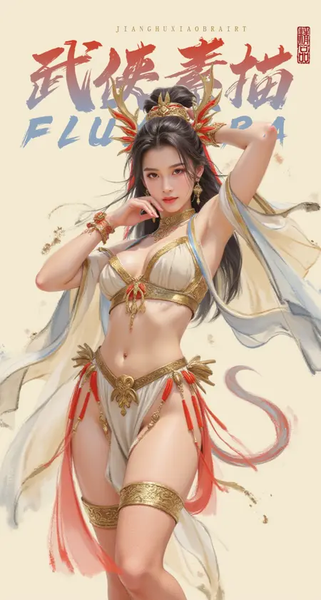 Sketch style - 武侠素描 | BRairt.F1