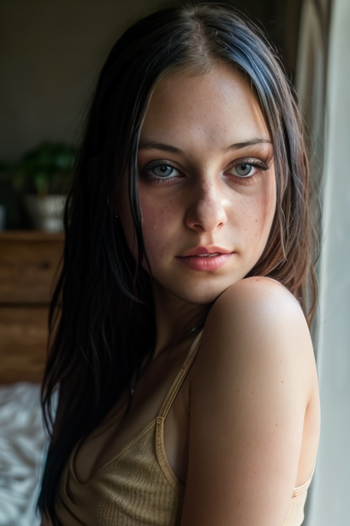 <lora:LizVicious:0.8>, full color portrait of a young woman, natural light, RAW photo, subject, 8k uhd, dslr, soft lightin...