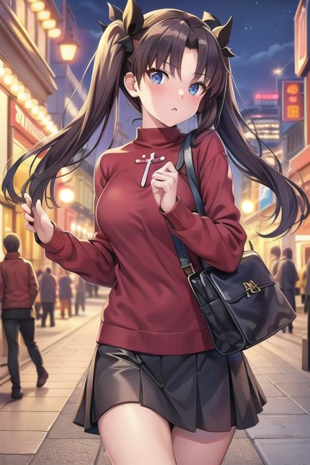 Rin Tohsaka (Fate: Stay Night) | Character LoRA - SemestaAI v1.0