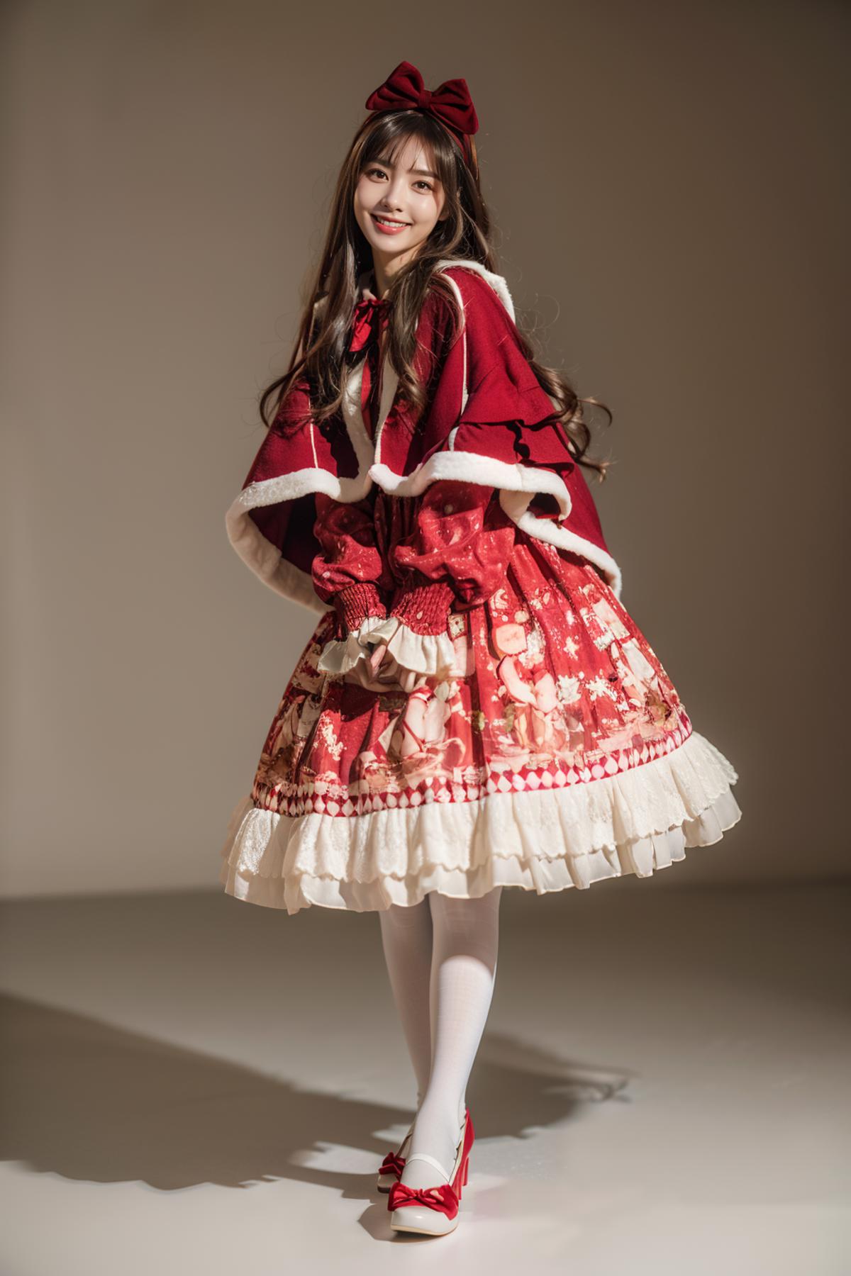 [Realistic] Christmas dress | 圣诞小裙几 image by cyberAngel_