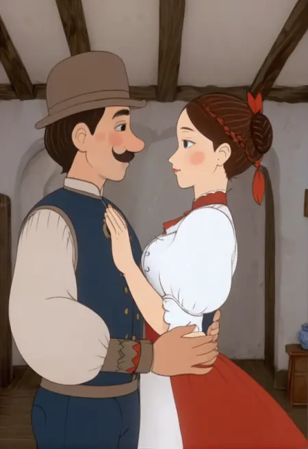 Folk Tales Art Style