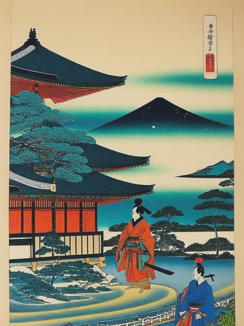 Ukiyo-e Art image by Kappa_Neuro