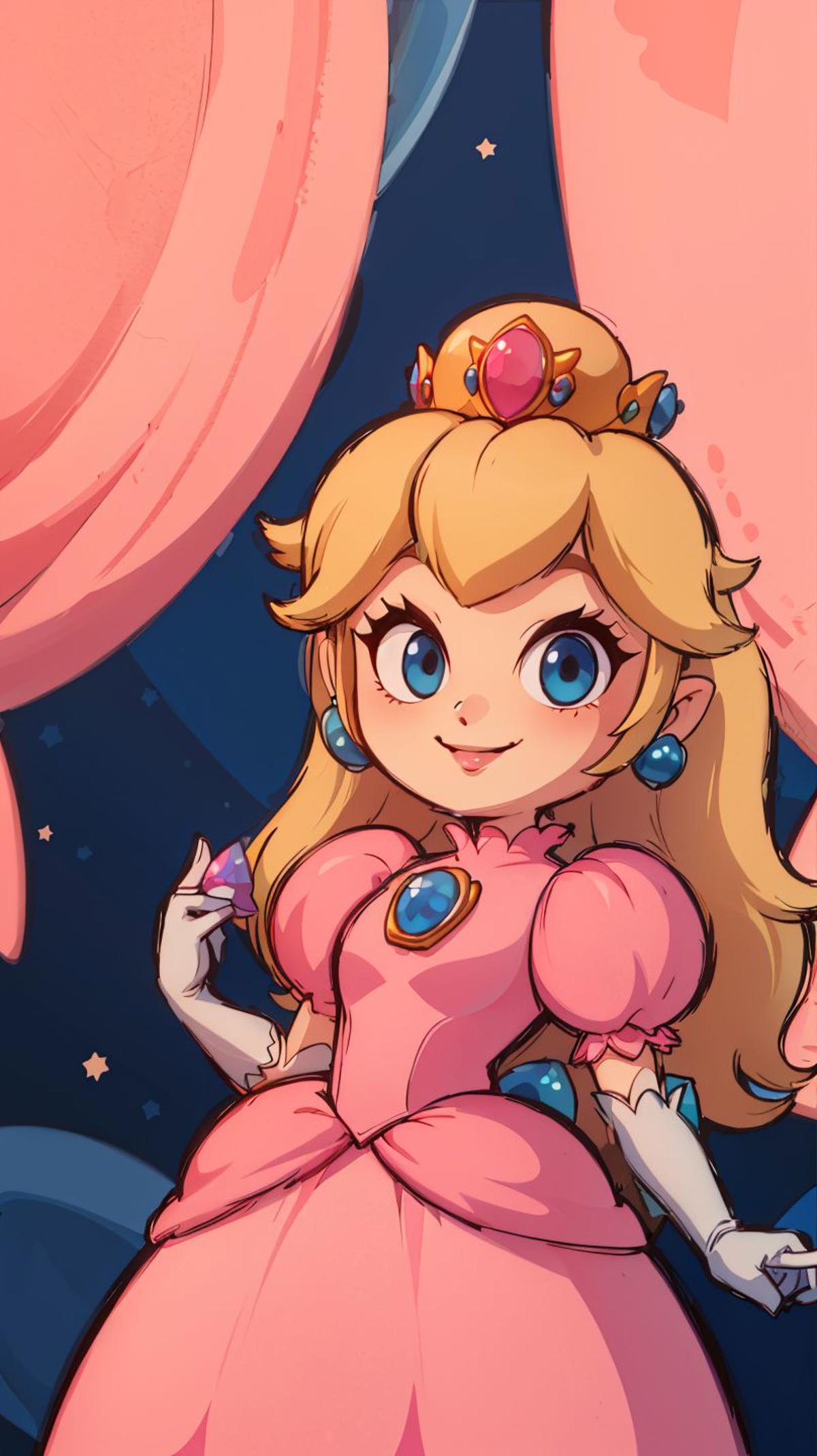 Princess Peach - Nintendo The Super Mario Bros. Movie (Illumination Entertainment Animation Style) image by marusame