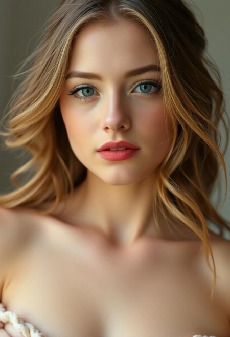 pretty beauty lovely busty chesty curvy decollete young cute face