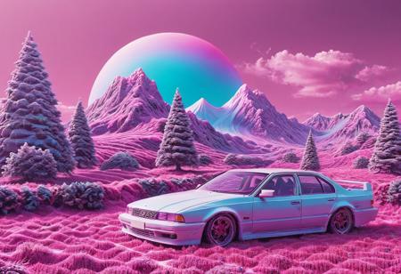 vaporwave art