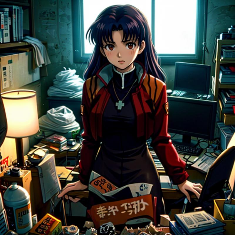 hikikomori in messy room image by goldhopper