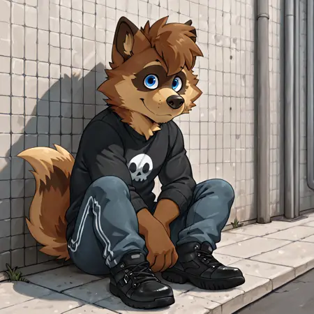 R.J. (Silver.exe) [Twitter Fursona] | LoRA [IL]