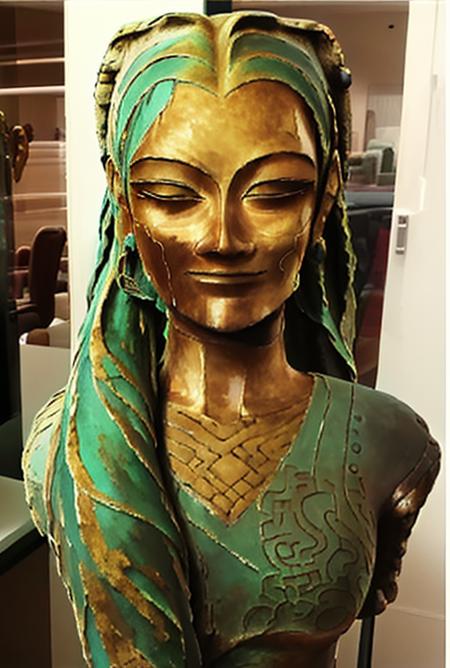 bronze huawen qingtongqi