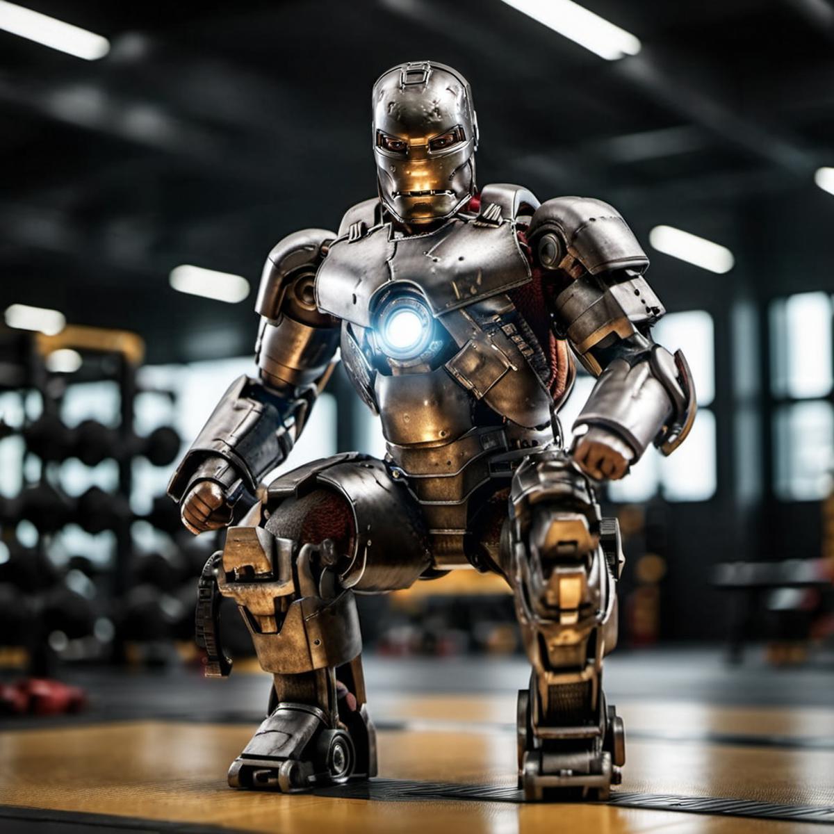 Mark I Iron Man Armor - SDXL image by PhotobAIt